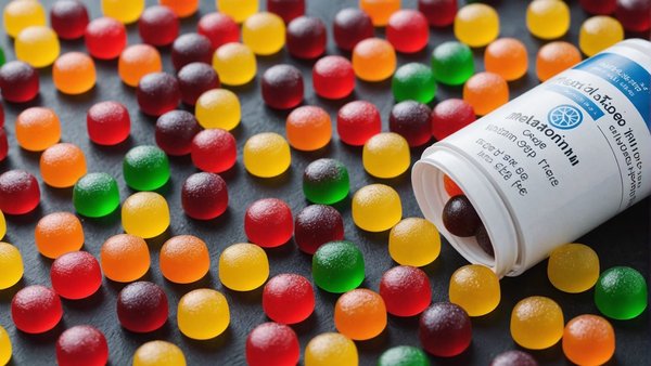 Gummies sommeil avec mélatonine sans sucre pour des nuits paisibles